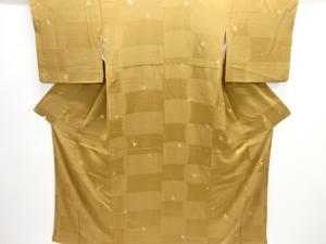 花模様小紋着物